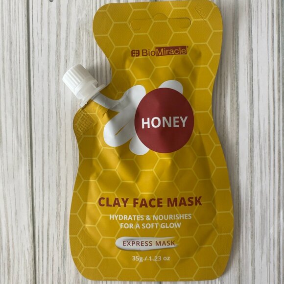 3/$10 Clay Face Mask *HONEY* - Picture 1 of 1